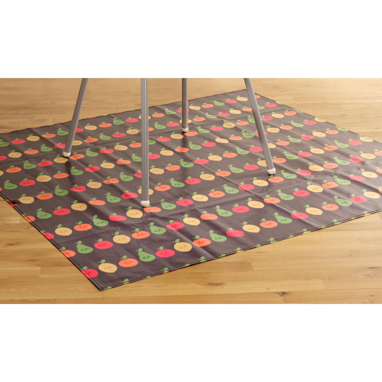 Wipeezee Splash Mat - Grey Happy Fruit