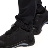 Blaklader 1422 4-Way Stretch Service Work Trousers Black/Dark Grey, 37" Waist Short Leg