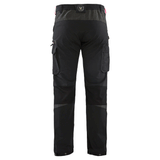 Blaklader 1422 4-Way Stretch Service Work Trousers Black / Red
