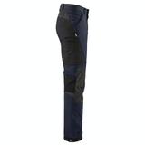 Blaklader 1422 4-Way Stretch Service Work Trousers Navy Blue / Black