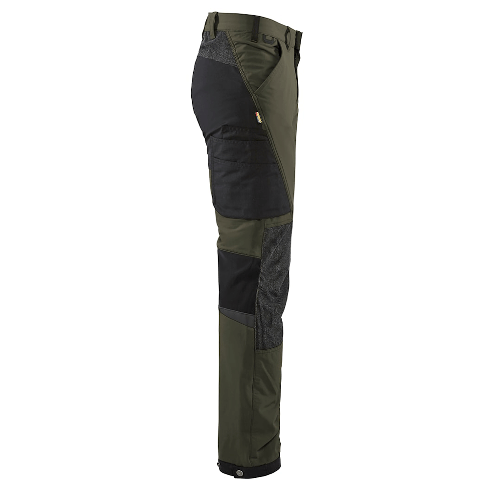 Blaklader 1422 4-Way Stretch Service Work Trousers Olive Green