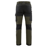 Blaklader 1422 4-Way Stretch Service Work Trousers Olive Green