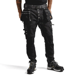 Blaklader 1999 Craftmens Denim Holster Pocket Stretch Work Trouser X1900