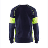 Blaklader 3520 Long Sleeved T-Shirt with Hi-Vis Panels