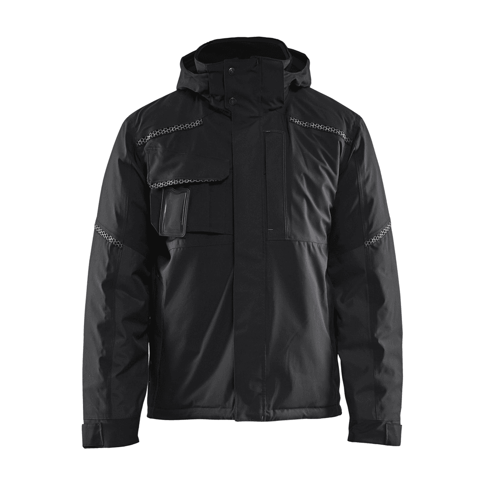 Blaklader 4881 Waterproof and Windproof Winter Jacket Hooded Black XL