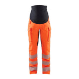 Blaklader 7100 Womens Hi-Vis 4-Way Stretch Maternity Work Trousers