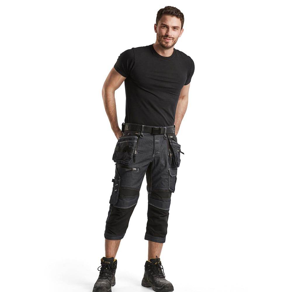 Blaklader X1900 1991 3/4 Length Stretch Knee Pad Holster Pocket Pirate Trousers