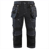 Blaklader X1900 1991 3/4 Length Stretch Knee Pad Holster Pocket Pirate Trousers