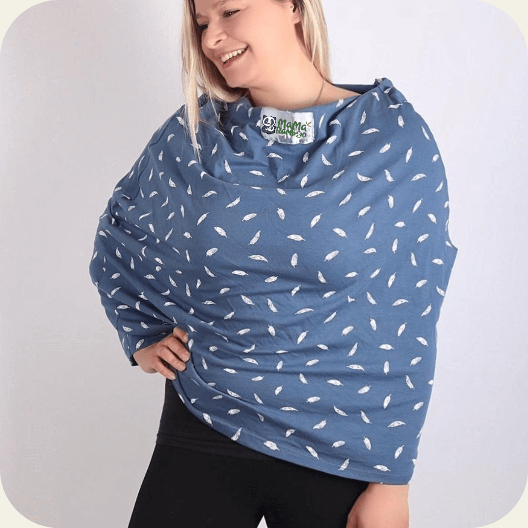 Mama Bamboo Cotton Breastfeeding Cover DS