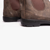 Blundstone 584 Mens Premium Nubuck Waterproof Chelsea Boots Rustic Brown