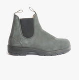 Blundstone 587 Unisex Leather Chelsea Boots Rustic Black