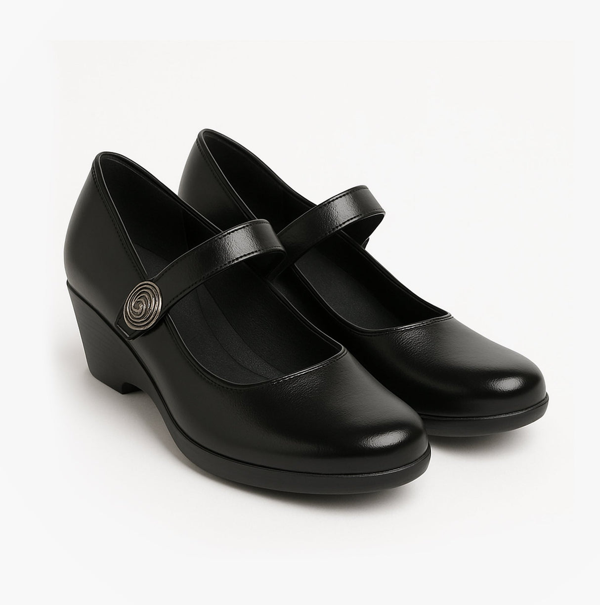 Boulevard L027A Ladies Shoes Black