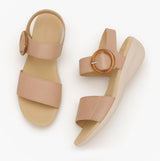 Boulevard L396BE Ladies Sandals Natural