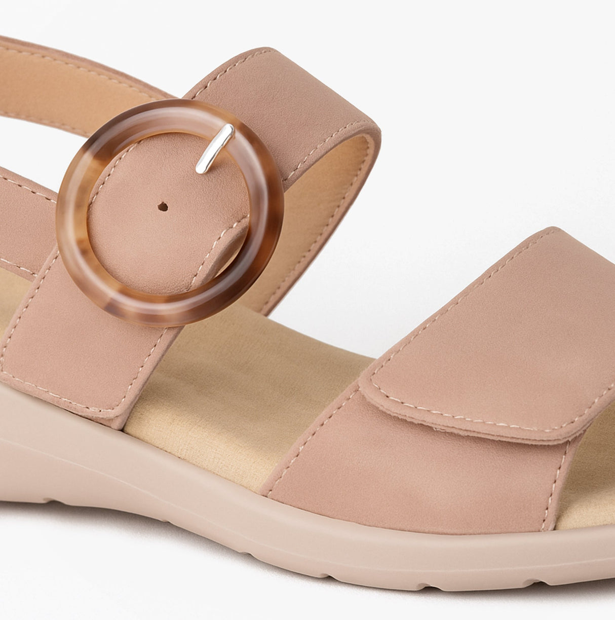 Boulevard L396BE Ladies Sandals Natural