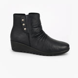 Boulevard L400A Womens Boots Black