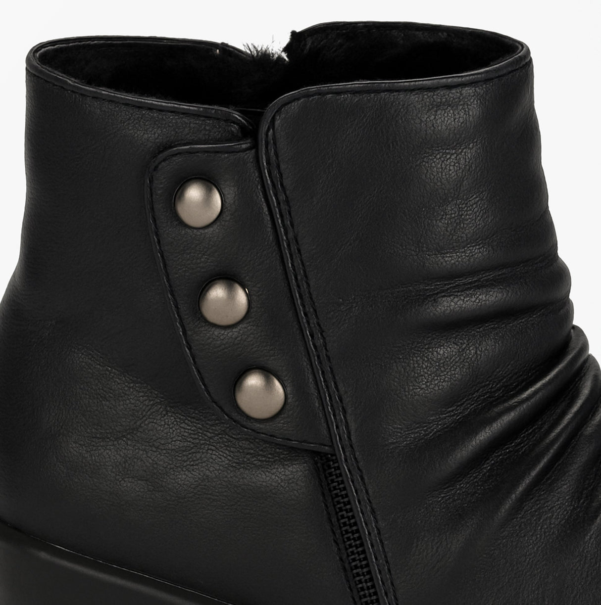 Boulevard L400A Womens Boots Black