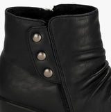 Boulevard L400A Womens Boots Black