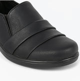 Boulevard L401A Ladies Shoes Black Matt