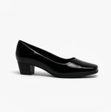 Boulevard L402AP Ladies Shoes Black Patent