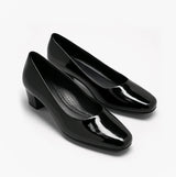 Boulevard L402AP Ladies Shoes Black Patent