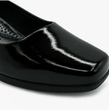 Boulevard L402AP Ladies Shoes Black Patent