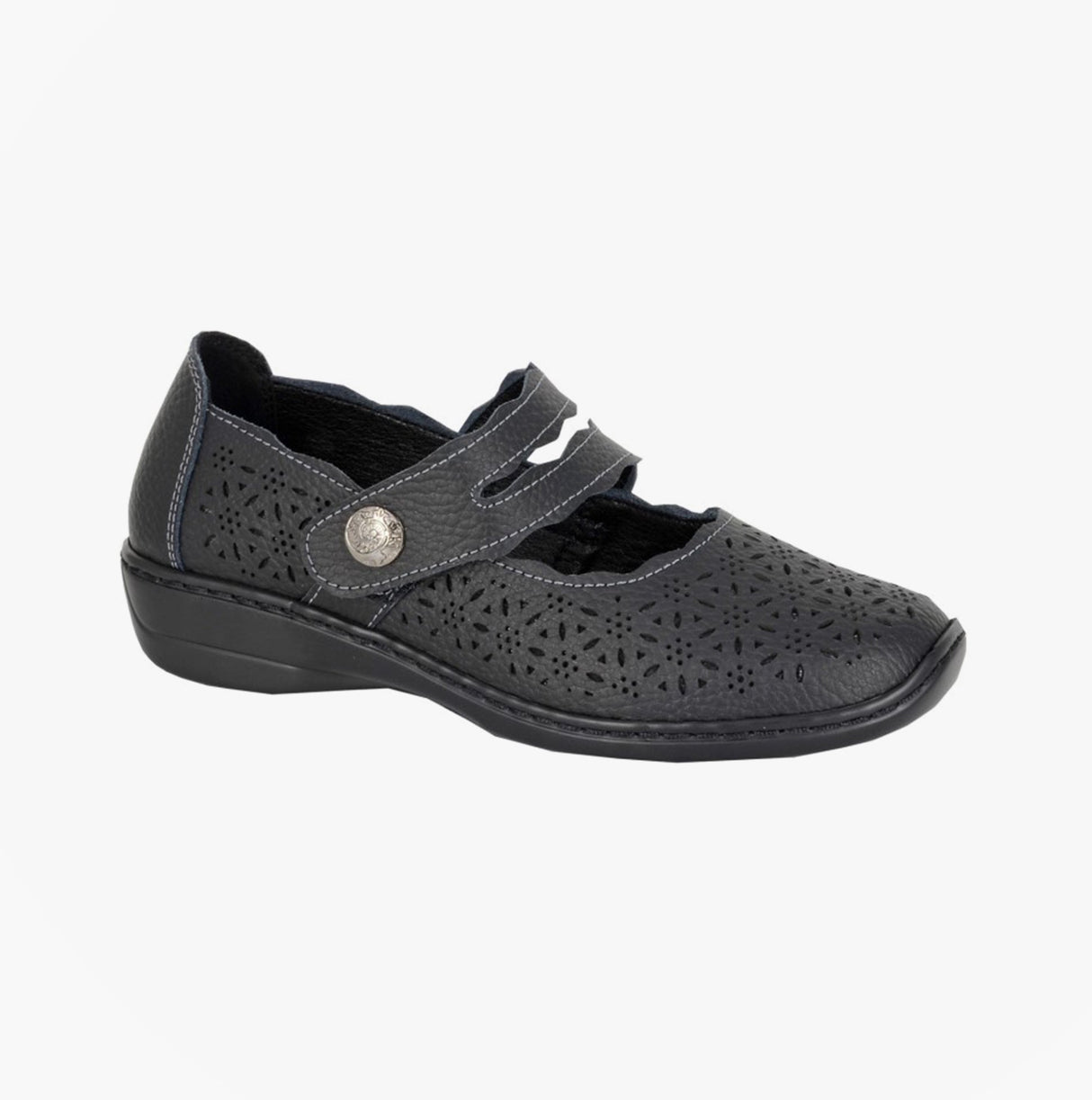 Boulevard L641A Ladies Shoes Black