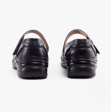 Boulevard BARB Womens Extra Wide Mary Jane Shoes Black