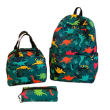 3pcs Casual Shoulder Backpack Set, New Fashionable Simple Large Capacity Lightweight Casual Backpack