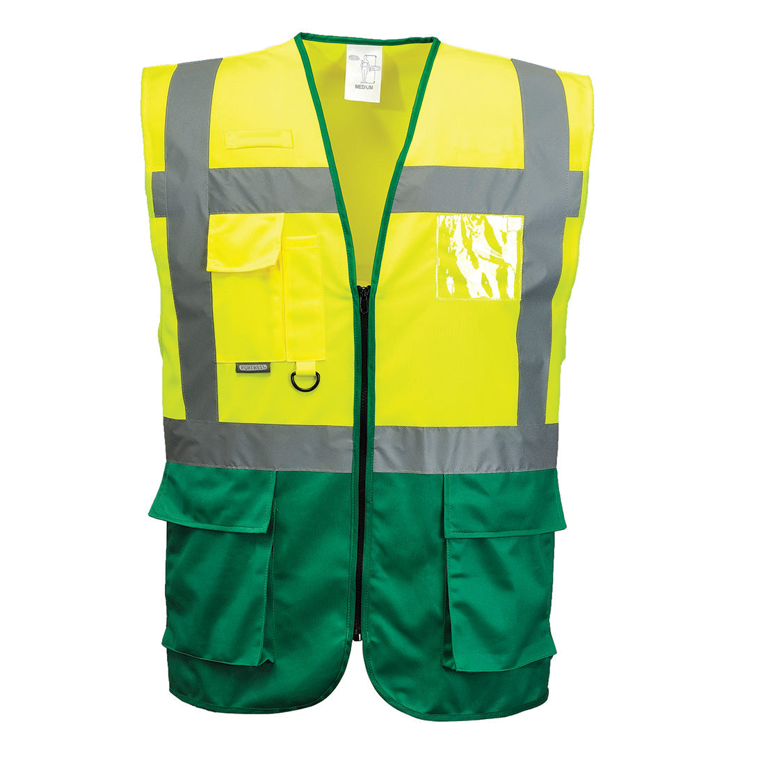 Portwest Warsaw Hi-Vis Contrast Executive Vest