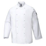 Portwest Chef's Suffolk Jacket L/S