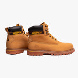 CAT HOLTON S3 Mens Leather Safety Boots Honey