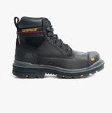 CAT GRAVEL 6" Mens Leather Safety Boots Black