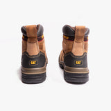 CAT GRAVEL 6" Mens Leather Safety Boots Beige