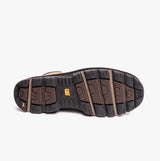 CAT GRAVEL 6" Mens Leather Safety Boots Beige