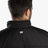 CAT TERRAIN Mens Polyester Full Zip Jacket Black