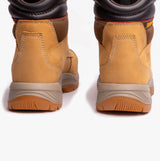 CAT SPIRO Mens Leather Safety Boots Honey