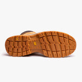 CAT SPIRO Mens Leather Safety Boots Honey