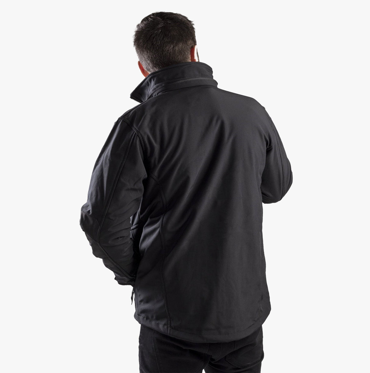 CAT MERCURY SOFT SHELL Mens Hooded Jacket Black