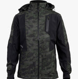 CAT MERCURY SOFT SHELL Mens Hooded Jacket Multicoloured