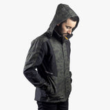 CAT MERCURY SOFT SHELL Mens Hooded Jacket Multicoloured