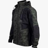 CAT MERCURY SOFT SHELL Mens Hooded Jacket Multicoloured