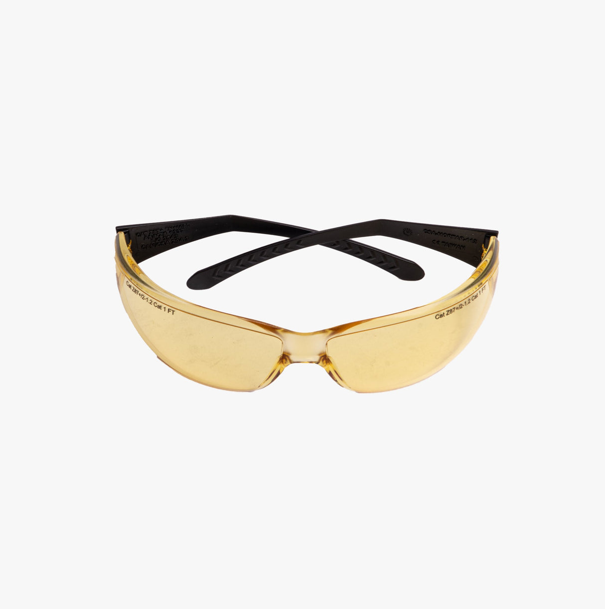 CAT MORTAR Protective Rimless Safety Glasses Sunglasses Yellow One Size