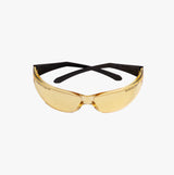 CAT MORTAR Protective Rimless Safety Glasses Sunglasses Yellow One Size