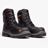 CAT PREMIER Mens Leather Safety Boots Black