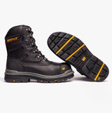 CAT PREMIER Mens Leather Safety Boots Black