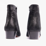 Club Cubano CAESAR Mens Cuban Heel Boots Black Foil