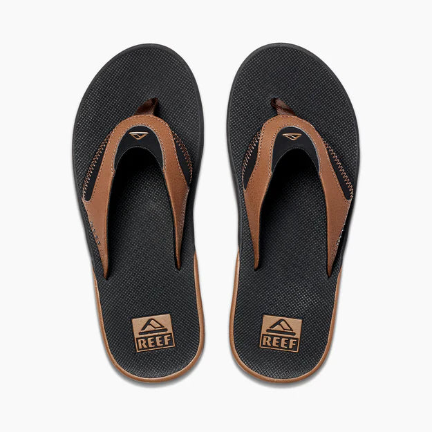 Reef FANNING Mens Sandals Black/Tan
