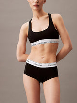 Calvin Klein MODERN COTTON High Waisted Boxers Womens Black