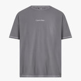 Calvin Klein FUTURE SHIFT Mens Lounge Crew Neck T-Shirt Grey