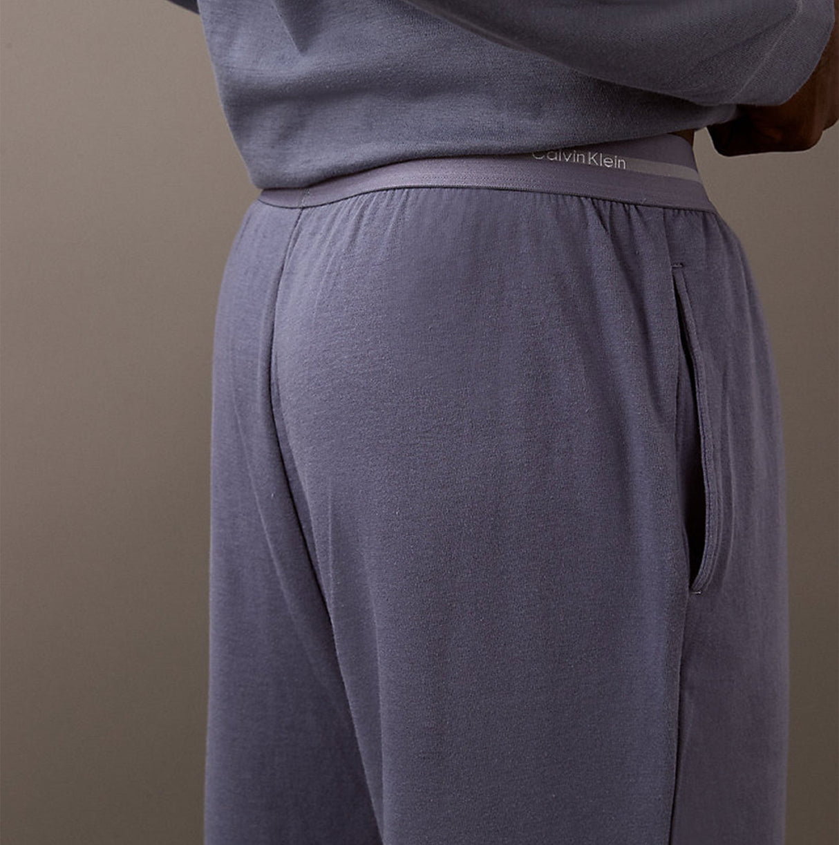 Calvin Klein ICON COTTON TERRY Mens Lounge Joggers Grisaille